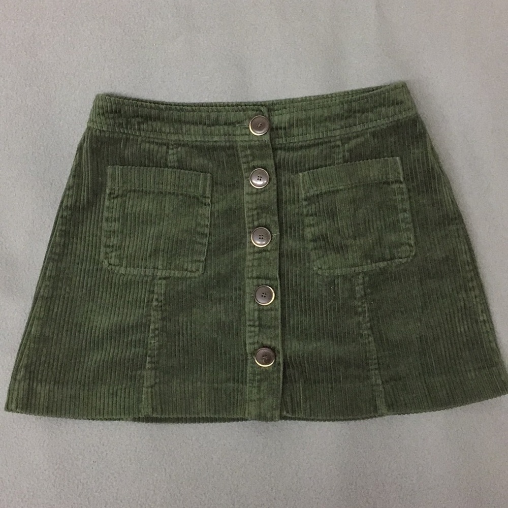 ZARA corduroy skirt